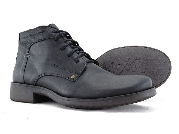 bota social cano curto masculina