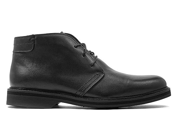 Bota Masculina Cano Curto Couro Preto Barcelona Design | Chukka - Barcelona  Design | Site Oficial ® | Calçados Masculinos