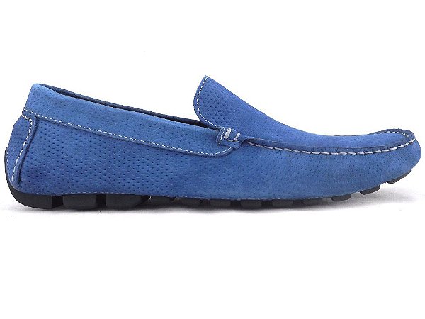 Mocassim Masculino Couro Nobuck Royal Barcelona Design