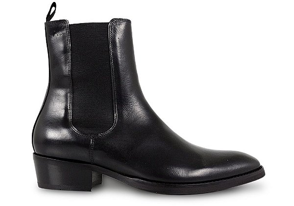 Bota Chelsea Masculina Cano Alto Couro Preto Barcelona Design - Barcelona  Design | Site Oficial ® | Calçados Masculinos