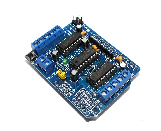 Motor Shield L293D Driver Ponte H Para Arduino