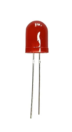 Led Difuso 10mm Vermelho