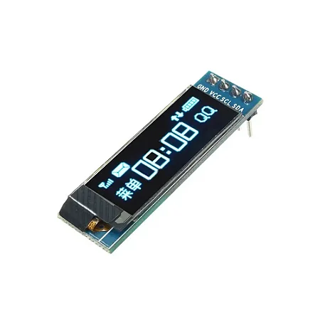 Display OLED 128×32 0.91" I2C Azul