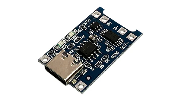 Módulo Tipo-C USB C Carregador Bateria Litio Tp4056 - Com Proteção