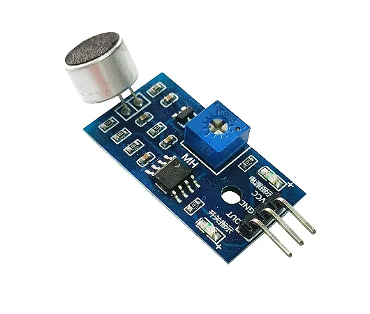 Módulo Detector Sensor de Som Microfone LM393 - Detecção de Palmas