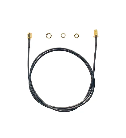 Cabo Extensor Prolongador Pigtail Conector SMA 1m - Roteador - Rádio