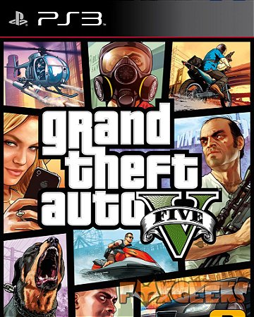 GTA V  PS3 - Jogo Digital