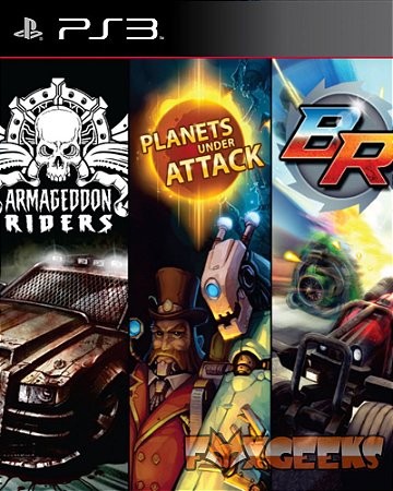 3N1 BlazerRush Armageddon Riders Planets Under Attack [PS3]