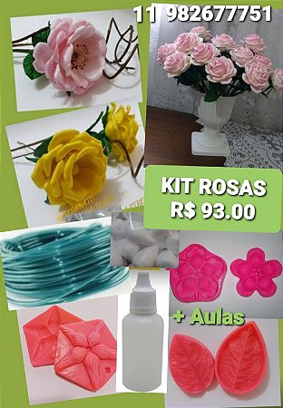Kit frisadores Rosas