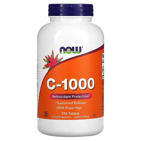 C-1000 Now Foods 250 Comprimidos