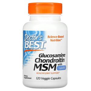 MSM com Glucosamina Condroitina 120 Cápsulas Vegetarianas
