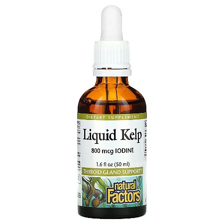 Kelp Natural Factors 800mcg 50ml