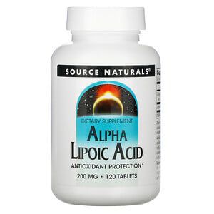 Ácido Alfa Lipoico Source Naturals 200mg 120 Comprimidos