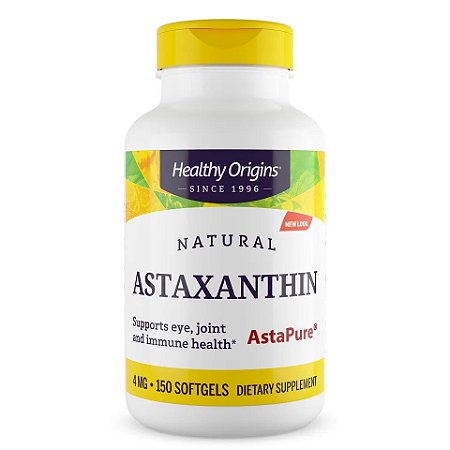 Astaxantina Healthy Origins 4mg 150 Softgels