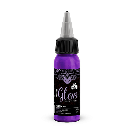 Transfer Stencil The Gloo Electric Ink 30ml