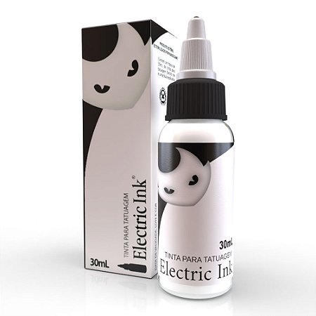 Tinta Electric Ink Branco Real 30ml