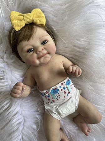 Bebê Reborn - SILICONE SÓLIDO