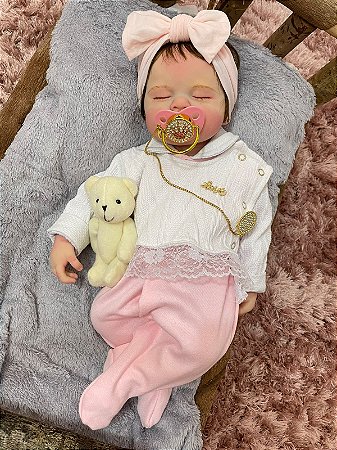 BEBÊ REBORN - SILICONE SÓLIDO