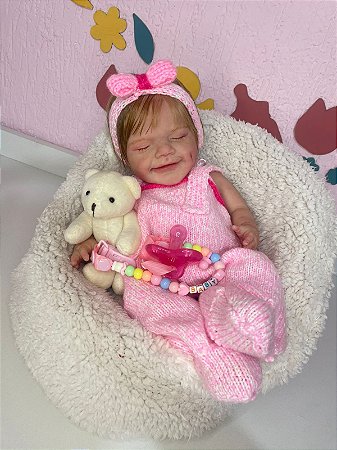 BEBÊ REBORN - SILICONE SÓLIDO PRONTA ENTREGA