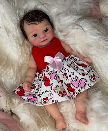 BEBÊ REBORN - SILICONE SÓLIDO