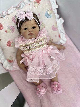BEBÊ REBORN - SILICONE SÓLIDO