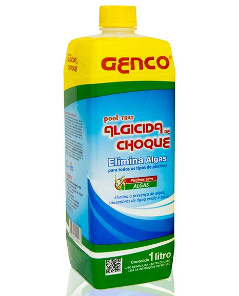 Algicida De Choque Eliminador De Algas 1L Genco