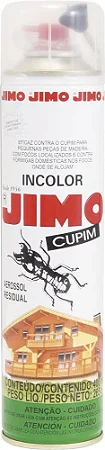 Jimo Cupim Incolor 400ml Aerosol Elimine Cupins com Praticidade