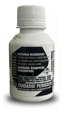 B-Thrine 100ml Controle Completo de Insetos e Aracnídeos