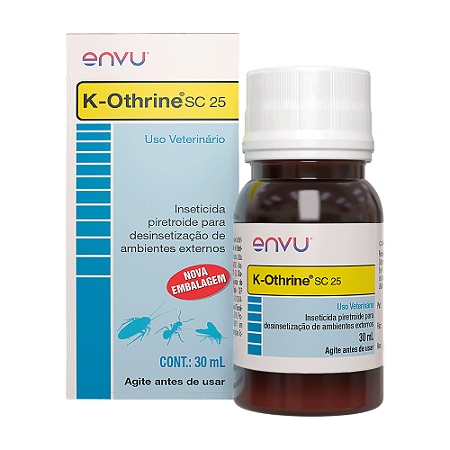 K-Othrine SC 25 Inseticida 30ml Controle Rápido de Baratas e Formigas
