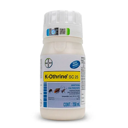 Inseticida K-Othrine 250ml Controle Intensivo de Pragas com Efeito Prolongado