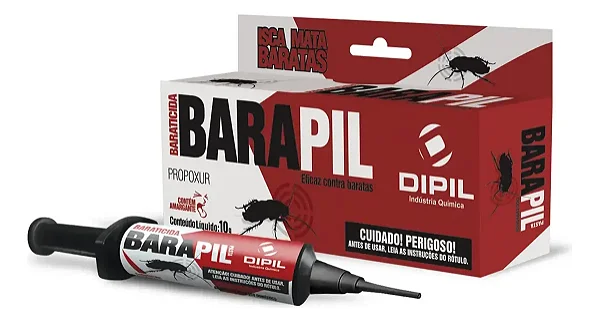 Barapil Pasta Baraticida 10g Elimine Baratas com Alta Eficiência