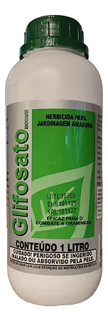 Herbicida Glifosato 1% Elimine Mato com Ação Sistêmica