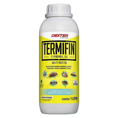 Termifin Fipronil CE 1L Inseticida Multi Insetos Profissional