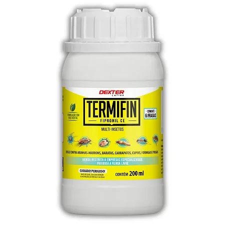 Fipronil CE 200ml Termifin para Controle de Pragas Urbanas