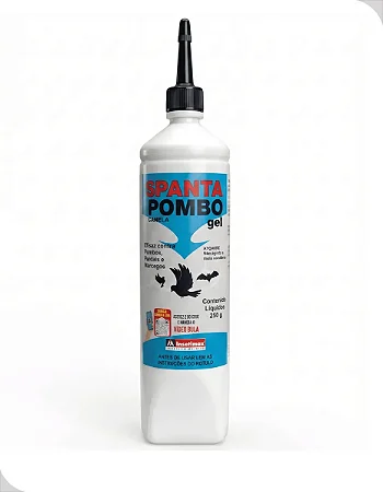 Spanta Pombo Gel 250g Repelente para Pombos Pardais e Morcegos