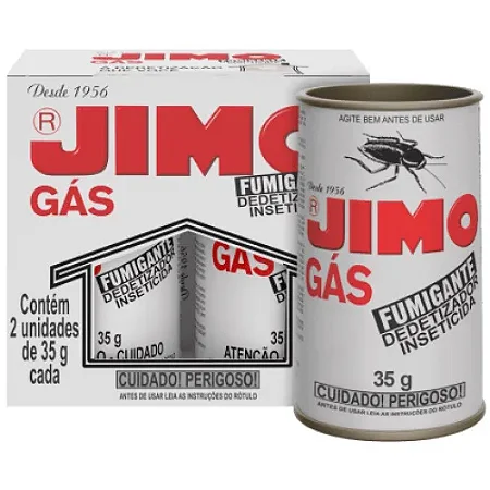 Inseticida Jimo Gás Fumigante Controle Total de Pragas