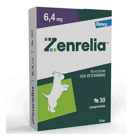 Zenrelia 6,4mg Uso Oral para Coceiras em Cachorros