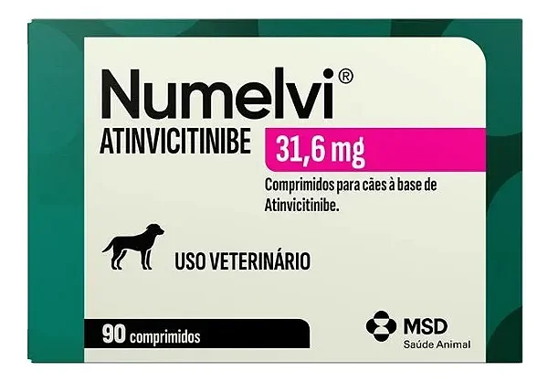 Numelvi 31,6mg para Cães de 26,6kg a 79kg com 90 Comprimidos