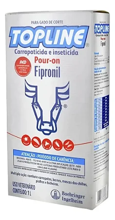 Topline Pour On 1L Boehringer Carrapaticida para Bovinos