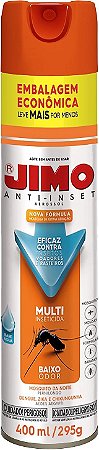 Jimo Anti-Inset Aerossol 400ml Multi Inseticida Residencial
