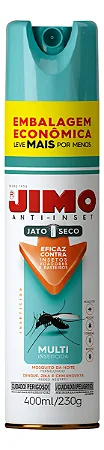 Jimo Anti-Inset 400ml Jato Seco Aplicação sem Resíduos