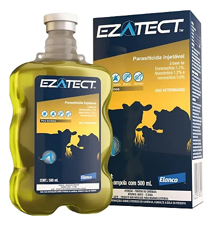 Ezatect 500ml Endectocida Pour On para Bovinos Elanco