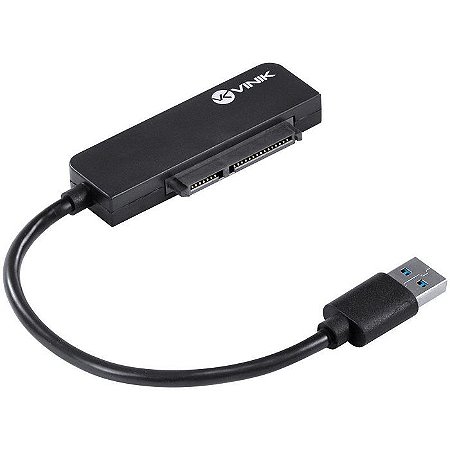 CABO ADAPTADOR USB 3.0 SATA/SSD 2.5 PARA HD CA25-30 VINIK BOX