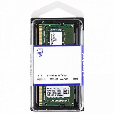 MEMORIA 4GB DDR4 2400 MHZ KVR24S17S6/4 4CP NOTEBOOK KINGSTON