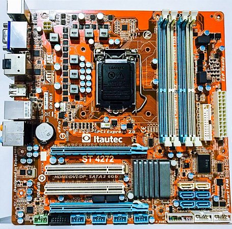 PLACA MAE 1155 MICRO ATX ST 4272 DDR3 VGA/DVI/HDMI/DP ITAUTEC