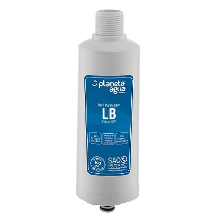 Refil Libel Compatível com Aparelhos: Libell Aqua Flex, Bebedouros de Pressão Press, Press Baby e Press Side.