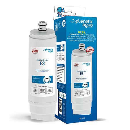 Refil E3 Ibbl Compatível com Aparelhos: IBBL Imaginare, FR600 Speciale, FR600 Expert, FR600 Exclusive, Atlantis, PDF300, PDF100, PFN2000, Puripress 40 e Smarth H2O.