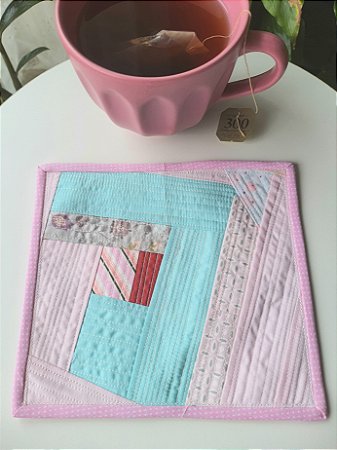 Mini Quilt - aprox. 16x16 cm