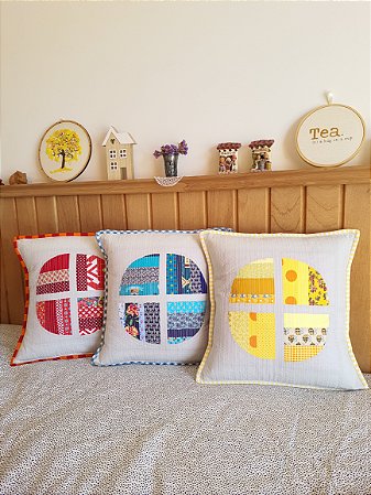 Capa de Almofada Círculo