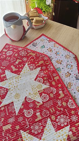 Trilho de mesa natalino